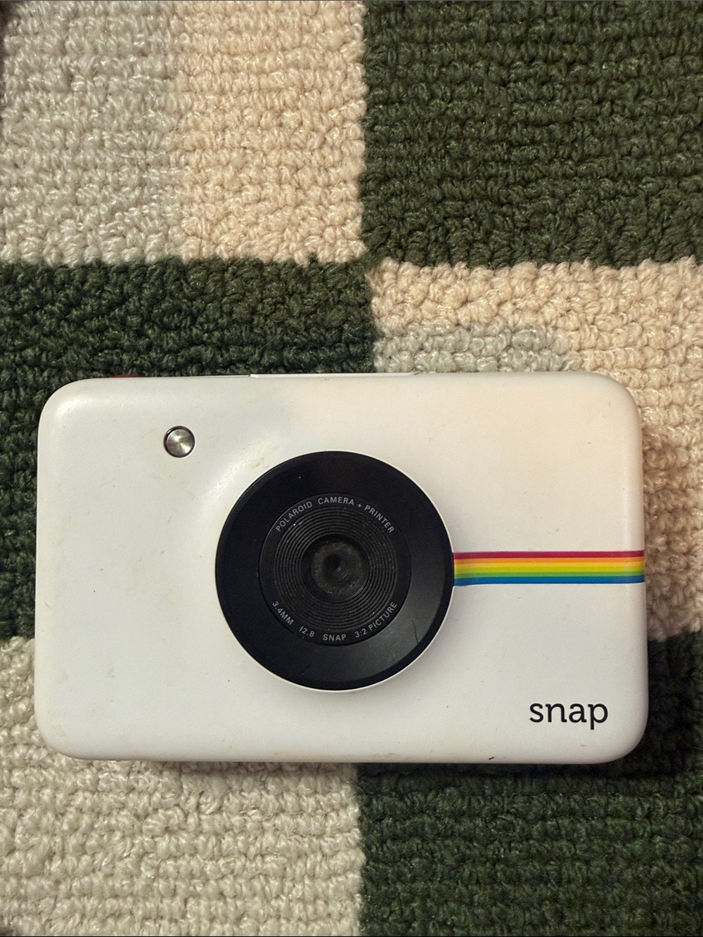 Polaroid Snap Instant Digital Camera + Printer White 10MP 📸